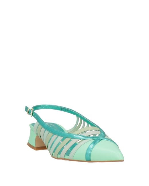 Luciano Barachini Green Pumps