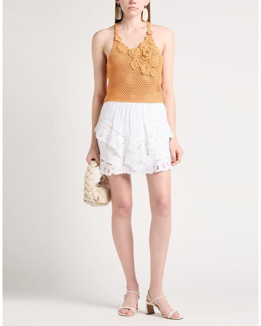 Isabelle Blanche Orange Top