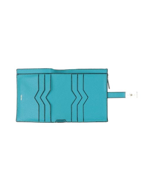 Valextra Blue Brieftasche