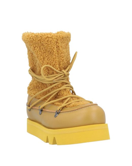 Eqüitare Yellow Ankle Boots