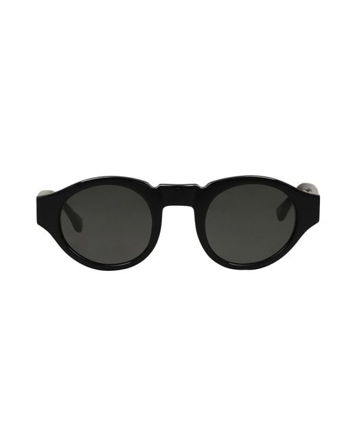 Linda Farrow Black Sonnenbrille