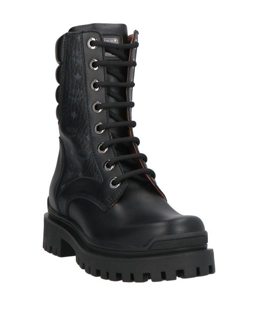 MCM Black Stiefelette