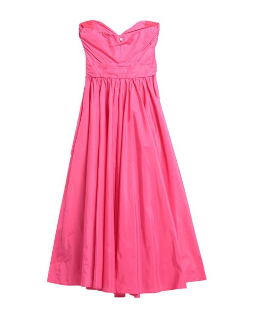 Liu Jo Pink Midi Dress
