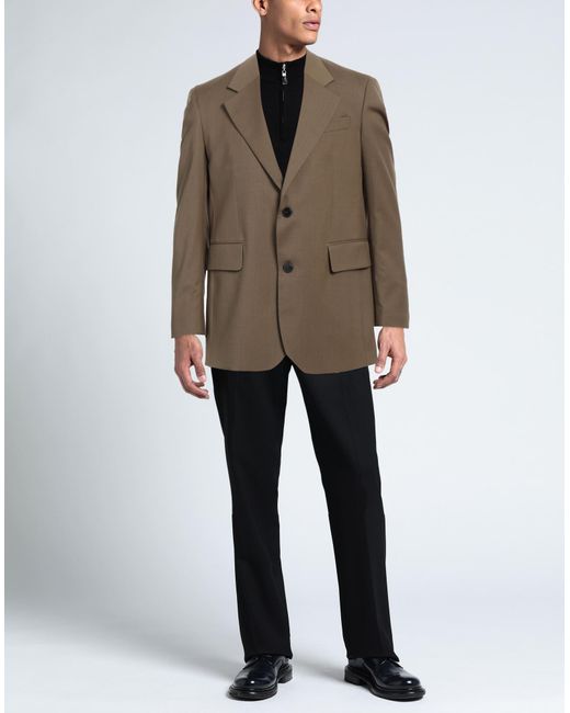 Amaranto Brown Blazer for men