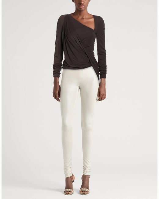 Helmut Lang Black Top Lyocell, Elastane