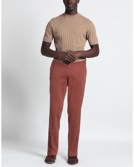 Hiltl Red Brick Pants Cotton, Elastane for men