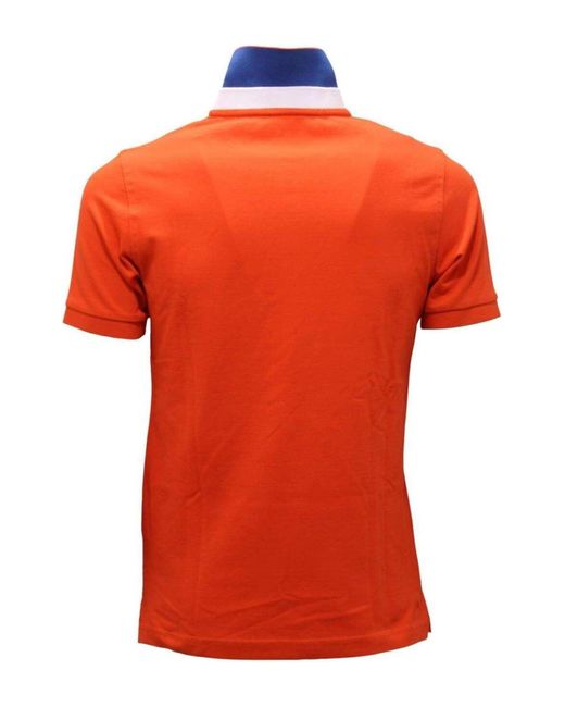 Fay Poloshirt in Orange für Herren