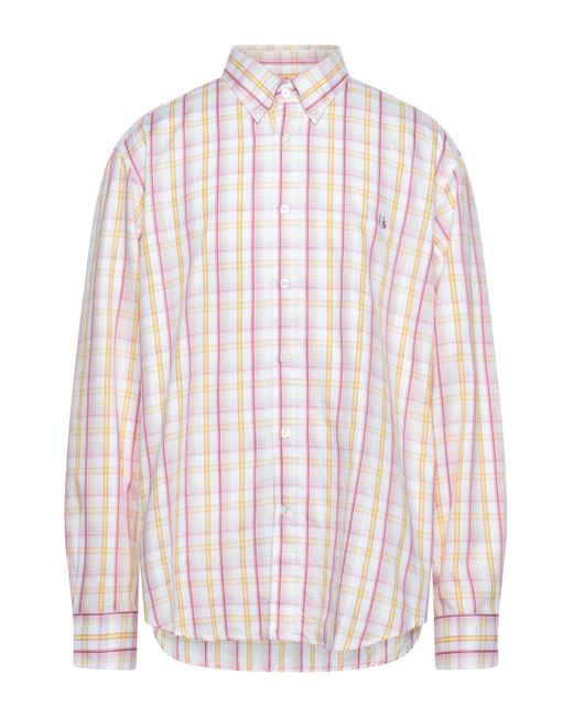 Harmont & Blaine Pink Shirt Cotton for men