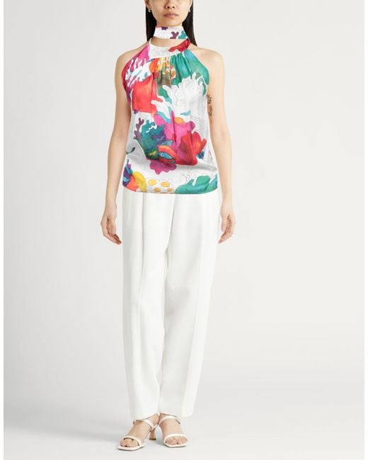 Brian Dales White Top Viscose