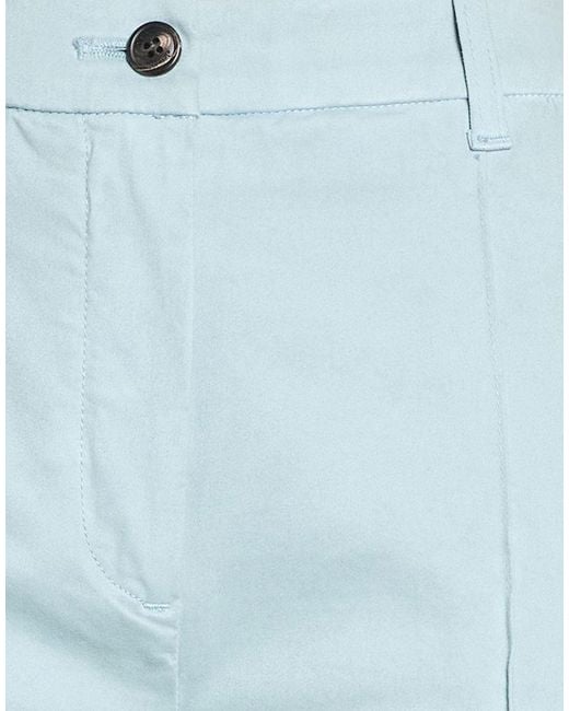 Eleventy Blue Light Pants Cotton, Modal, Elastane