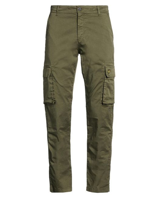 Lyle & Scott Green Trouser for men