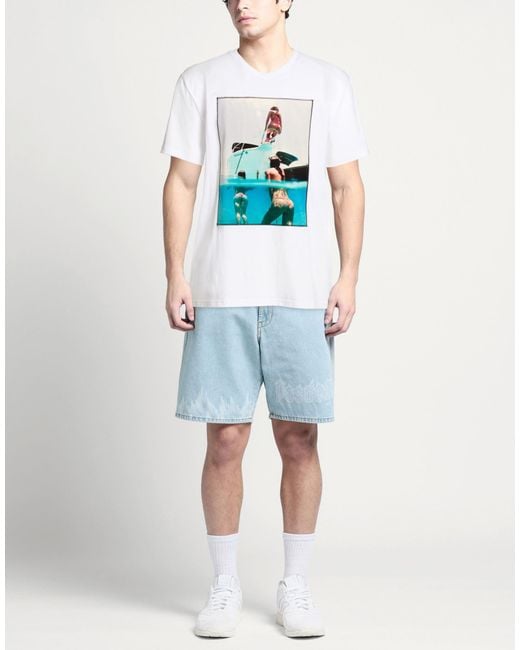 BASTILLE RIVE DROITE White T-Shirt Cotton for men
