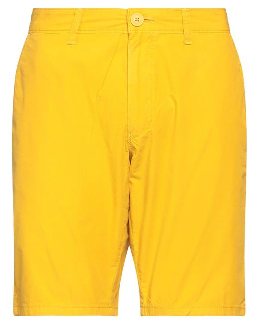 Napapijri Yellow Shorts & Bermuda Shorts for men