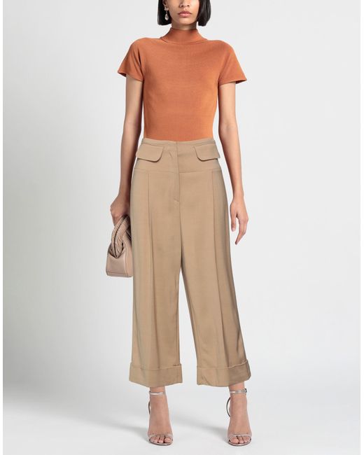 Elisabetta Franchi Natural Trouser