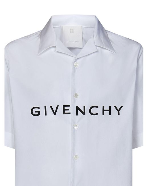 Chemise Givenchy pour homme en coloris Gray
