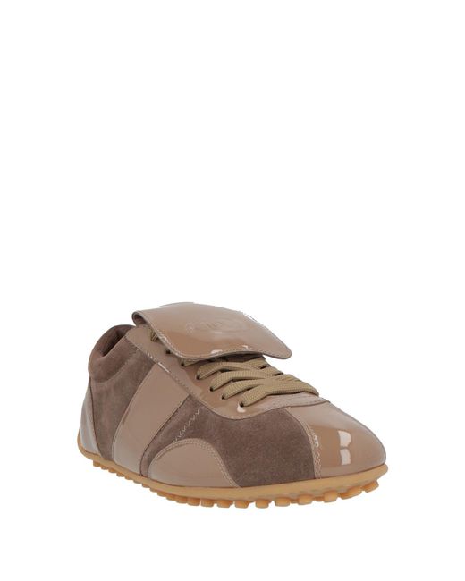 Tod's Brown Sneakers Leather