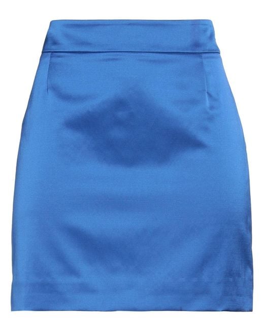 BCBGMAXAZRIA Blue Mini Skirt