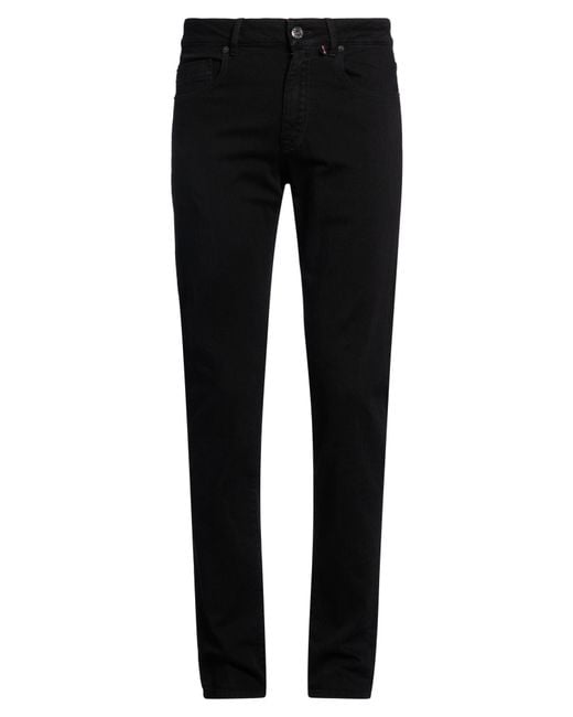 Paul & Shark Black Jeans Cotton, T-400 Fiber, Elastane for men