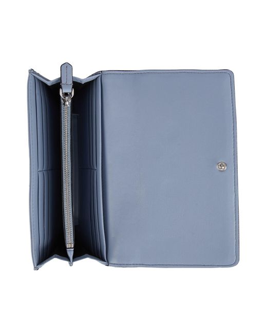 Karl Lagerfeld Blue Wallet