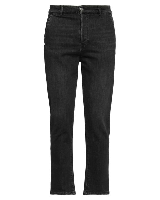 Grey Daniele Alessandrini Black Jeans for men