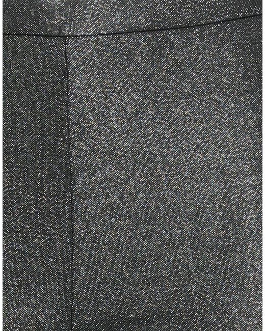 Cristinaeffe Gray Pants Polyester, Viscose, Elastane, Metal