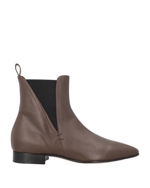 Pomme D'or Brown Ankle Boots