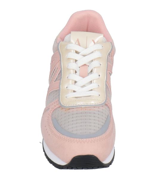 ARMANI EXCHANGE Pink Trainers
