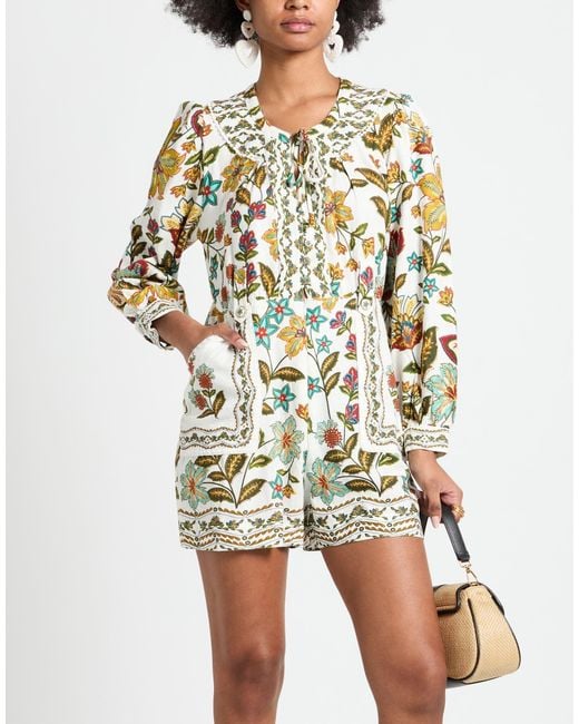 Farm Rio Metallic Playsuits