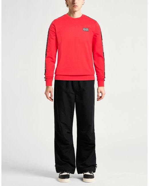 Sudadera EA7 de hombre de color Red