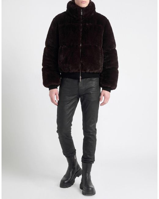 DSquared² Black Shearling & Teddy for men