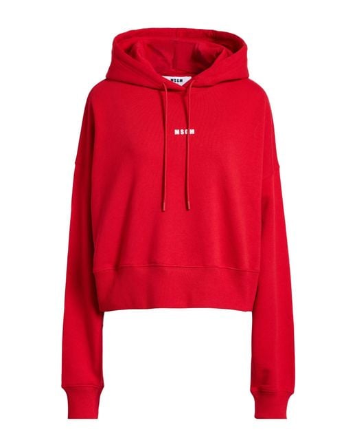 Sudadera MSGM de color Red