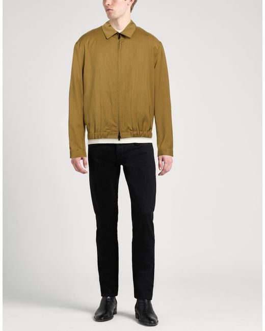 Hevò Green Jacket Virgin Wool for men