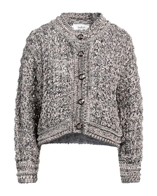 Ba&sh Gray Cardigan