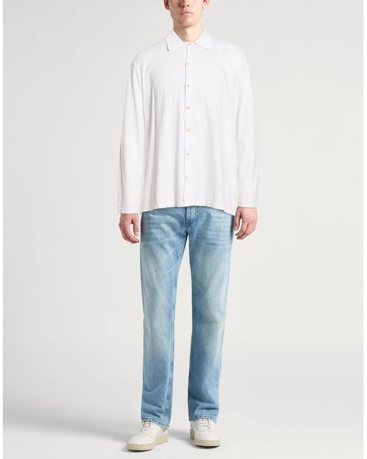 Camisa Crossley de hombre de color White