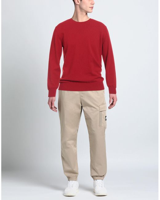 TERRAE CASHMERE Red Sweater for men