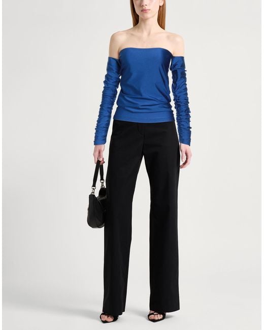 Semicouture Blue Top Polyamide, Elastane