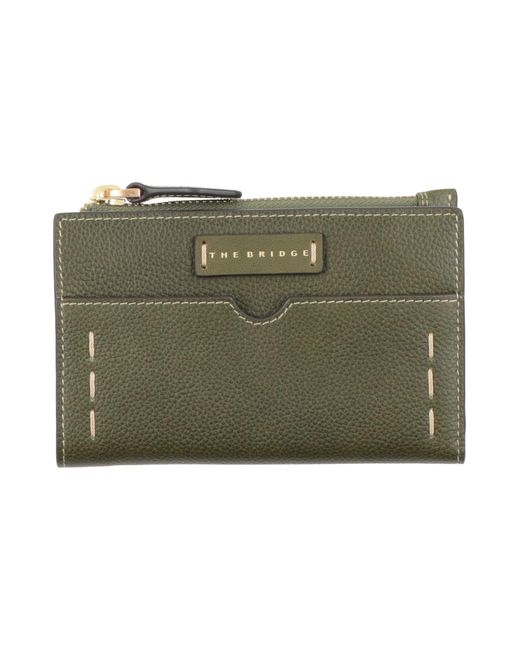 The Bridge Green Wallet