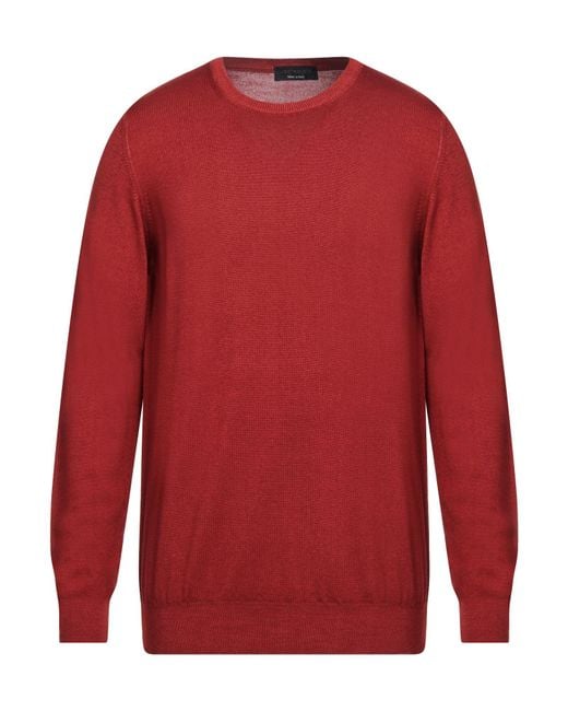 Pullover Jeordie's de hombre de color Red