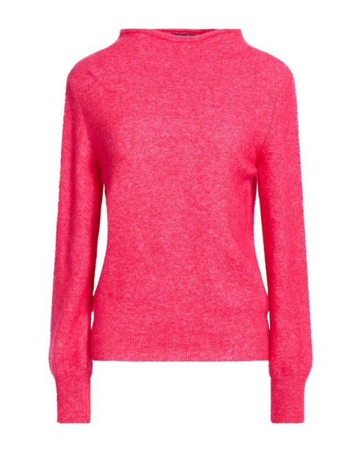 Anneclaire Pink Turtlenecks