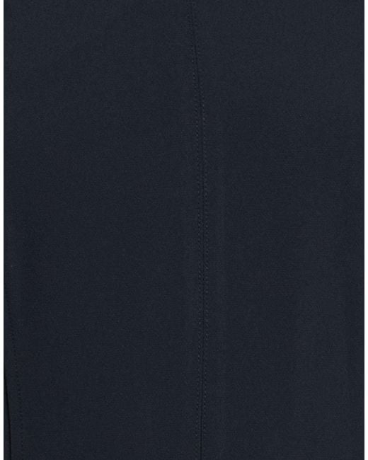 Kaos Blue Midi Dress Polyester, Elastane