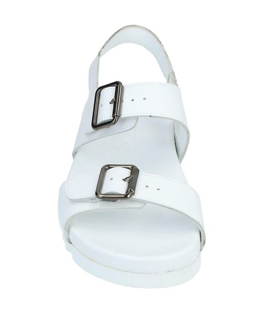 Marechiaro 1962 White Sandals Soft Leather for men