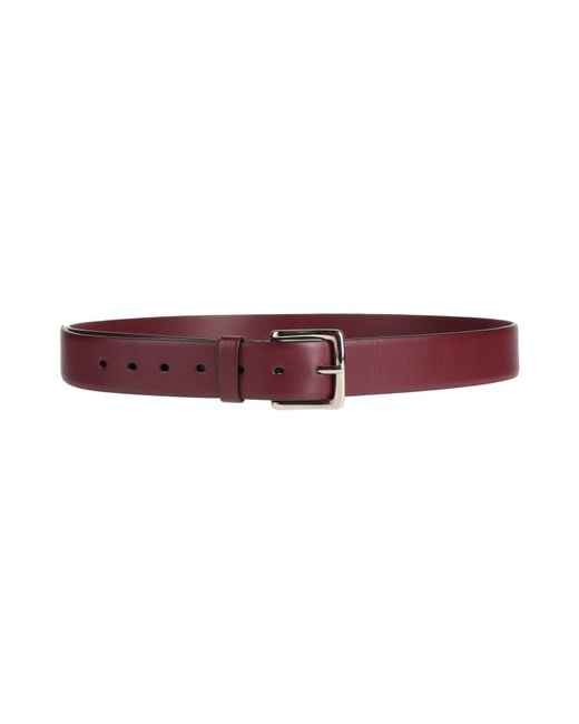 Incotex Purple Belt Leather for men
