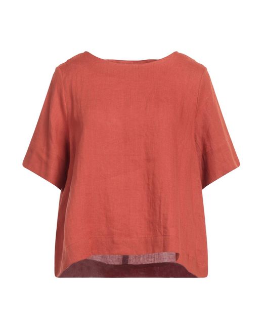 Niu Red Top Linen