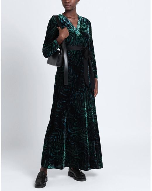 Diane von Furstenberg Green Maxi-Kleid