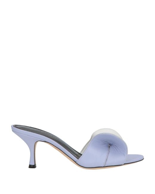 Victoria Beckham Blue Sandals