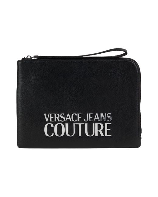 Versace Jeans Couture Black Clutches for men