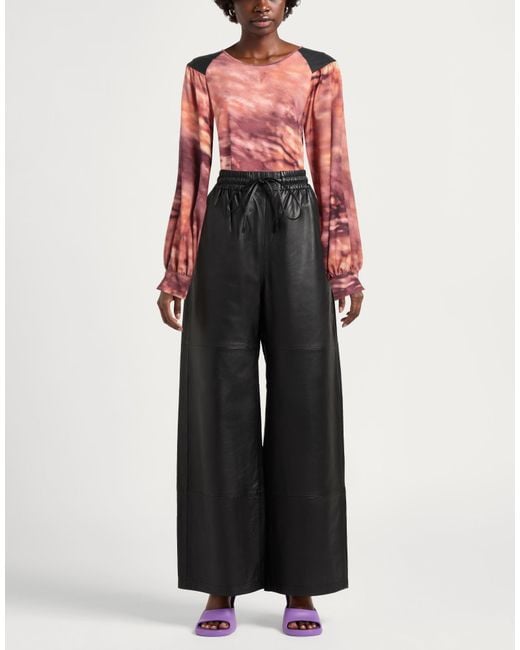 Rinascimento Pink Rust Top Polyester, Elastane