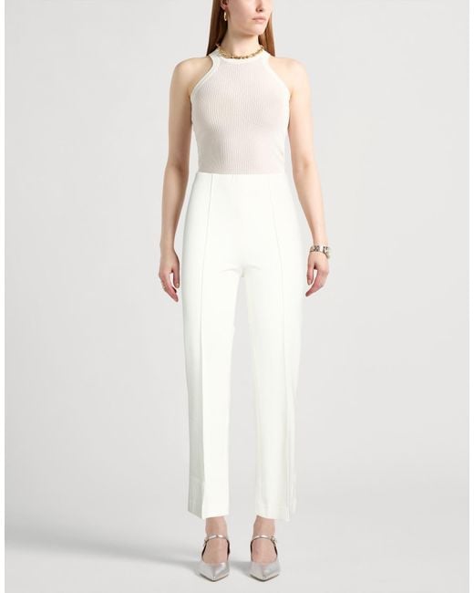 Rag & Bone White Trouser