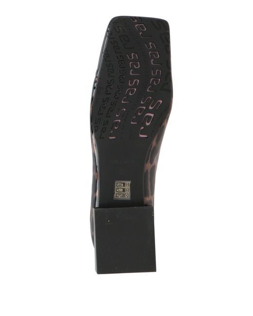 Ras Black Ballet Flats