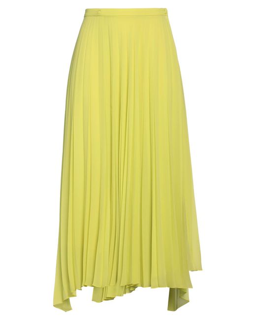 Beatrice B. Yellow Midi Skirt